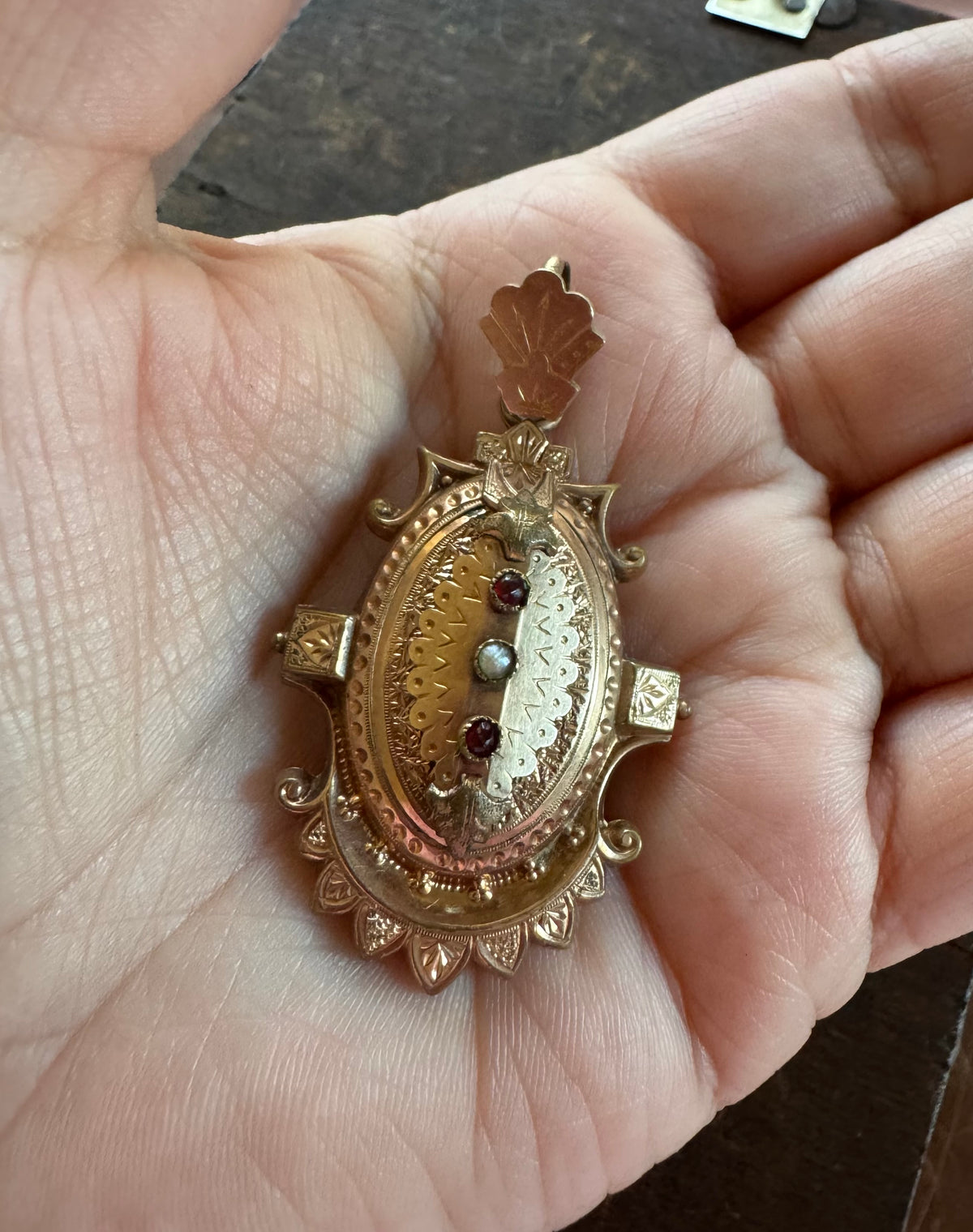 Antique Pendant- Victorian Locket