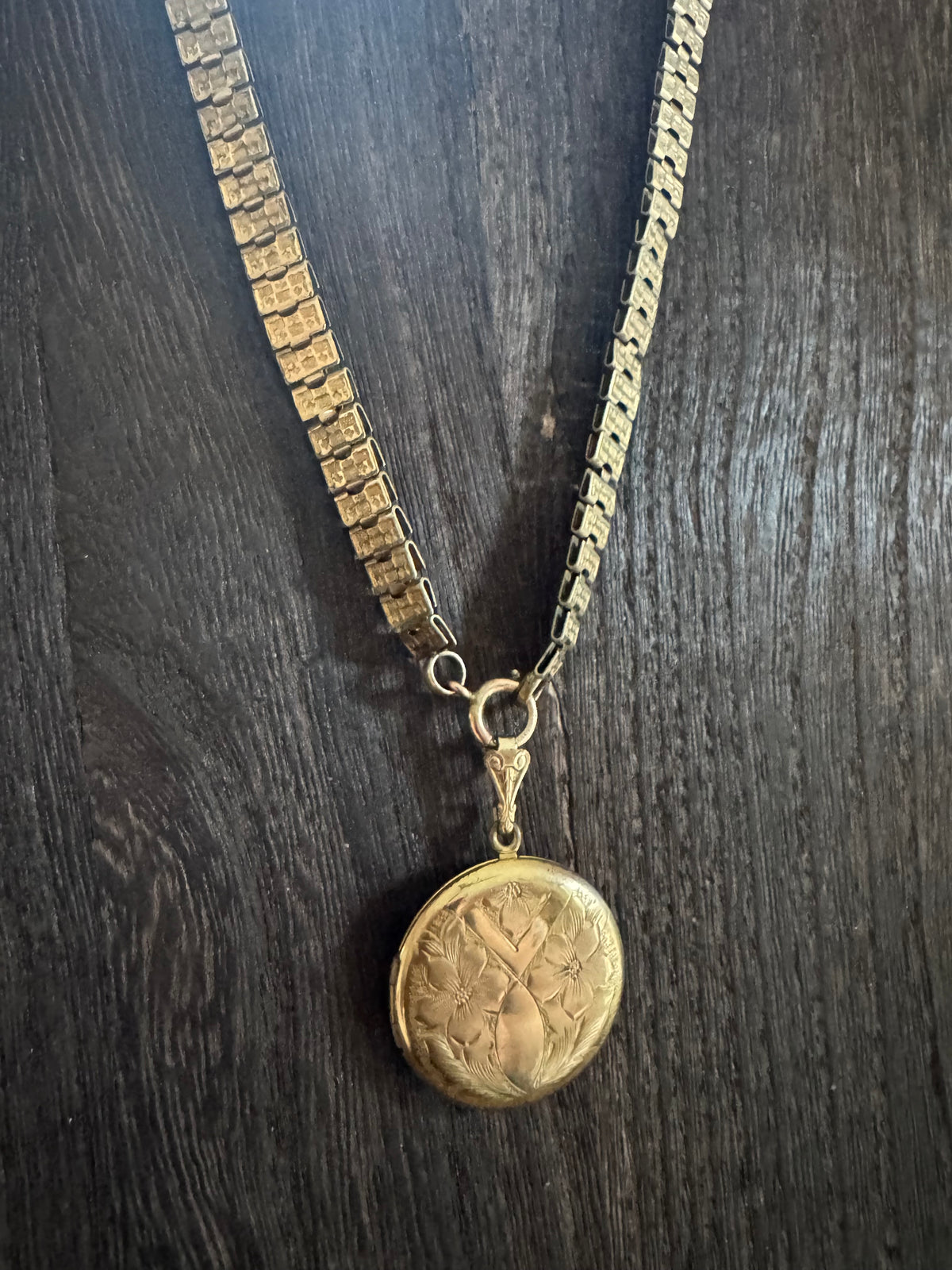 Victorian Necklace - Antique Book Chain