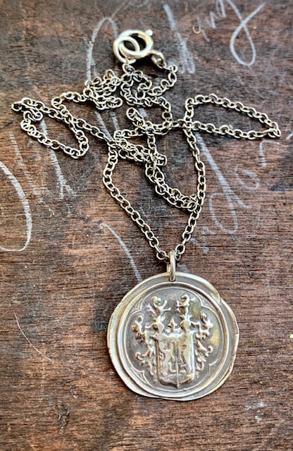 Handmade Family Crest Replica Necklace