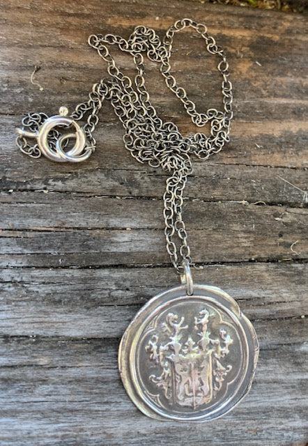 Handmade Family Crest Replica Necklace