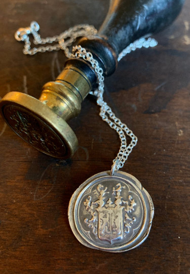 Handmade Family Crest Replica Necklace