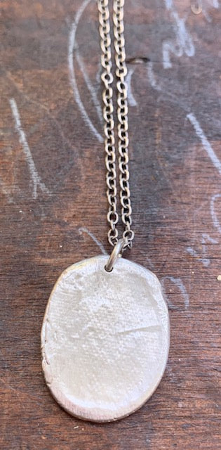 Handmade French Family Crest Replica Necklace