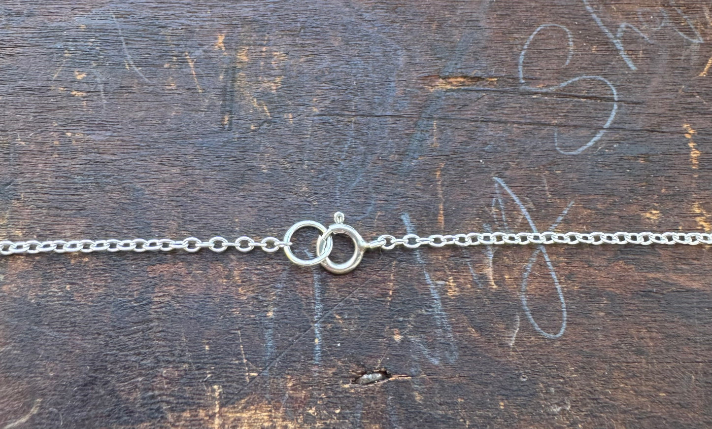 French Resistance Cross of Lorraine Pure Silver Reproduction Necklace