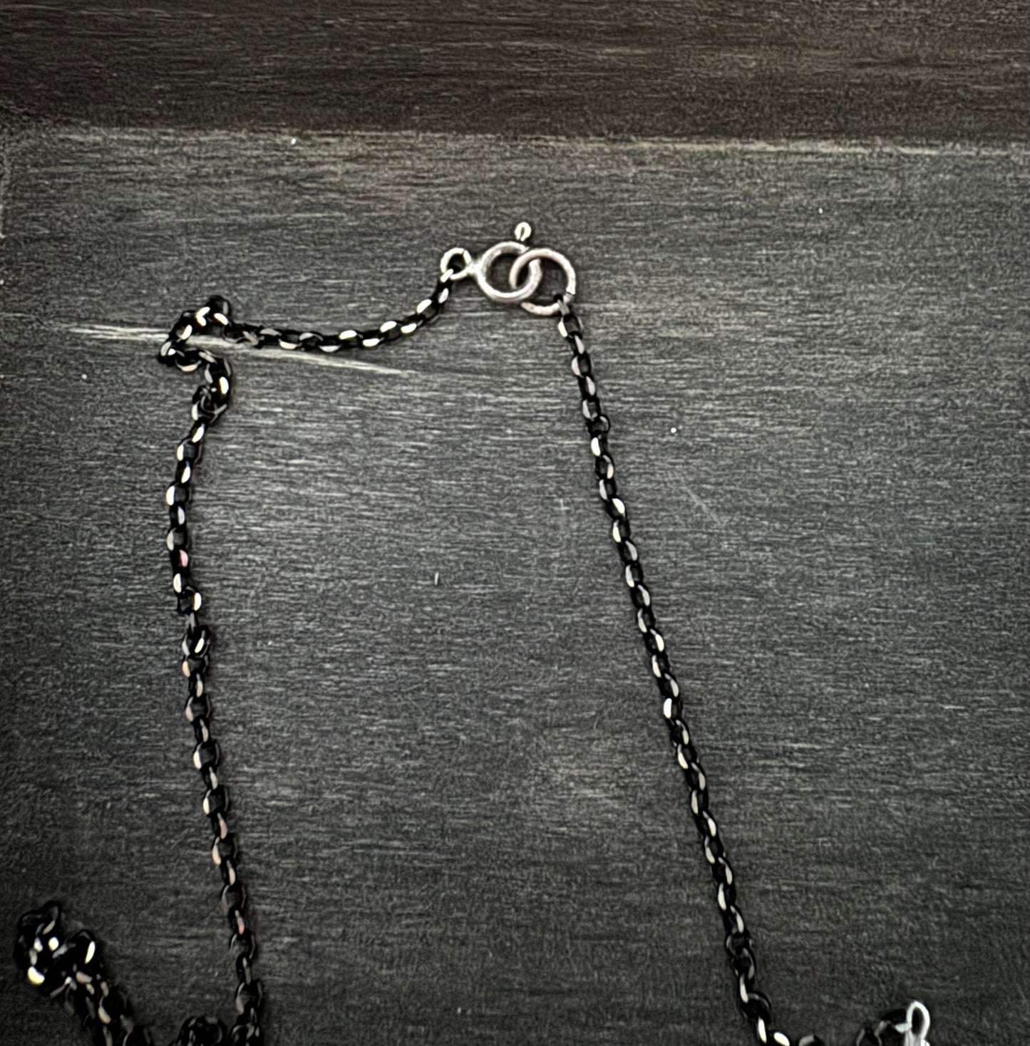 Crystal Necklace - Upcycled 1950 Beaded Necklace