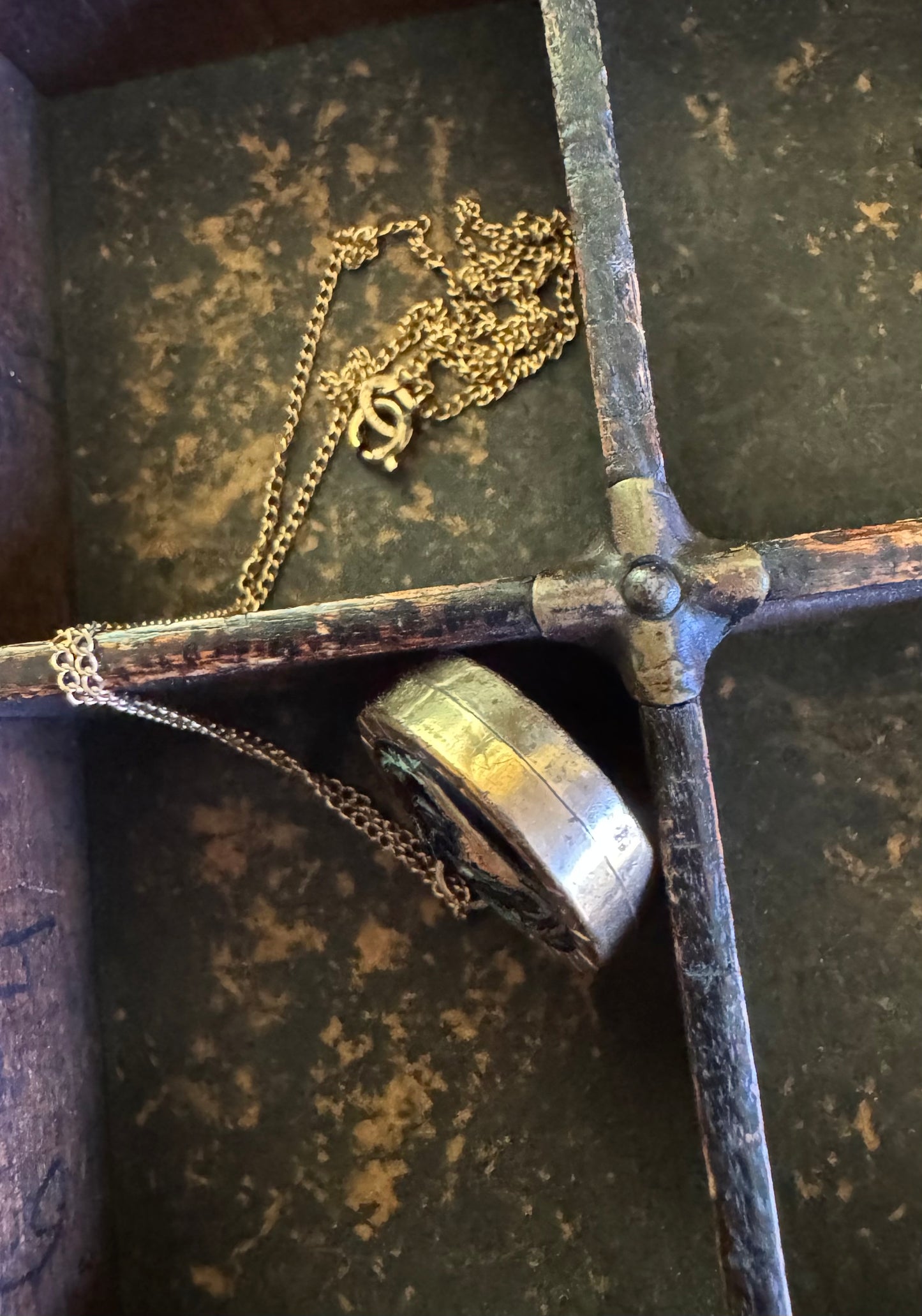 Victorian Necklace-Reversible Fob Necklace