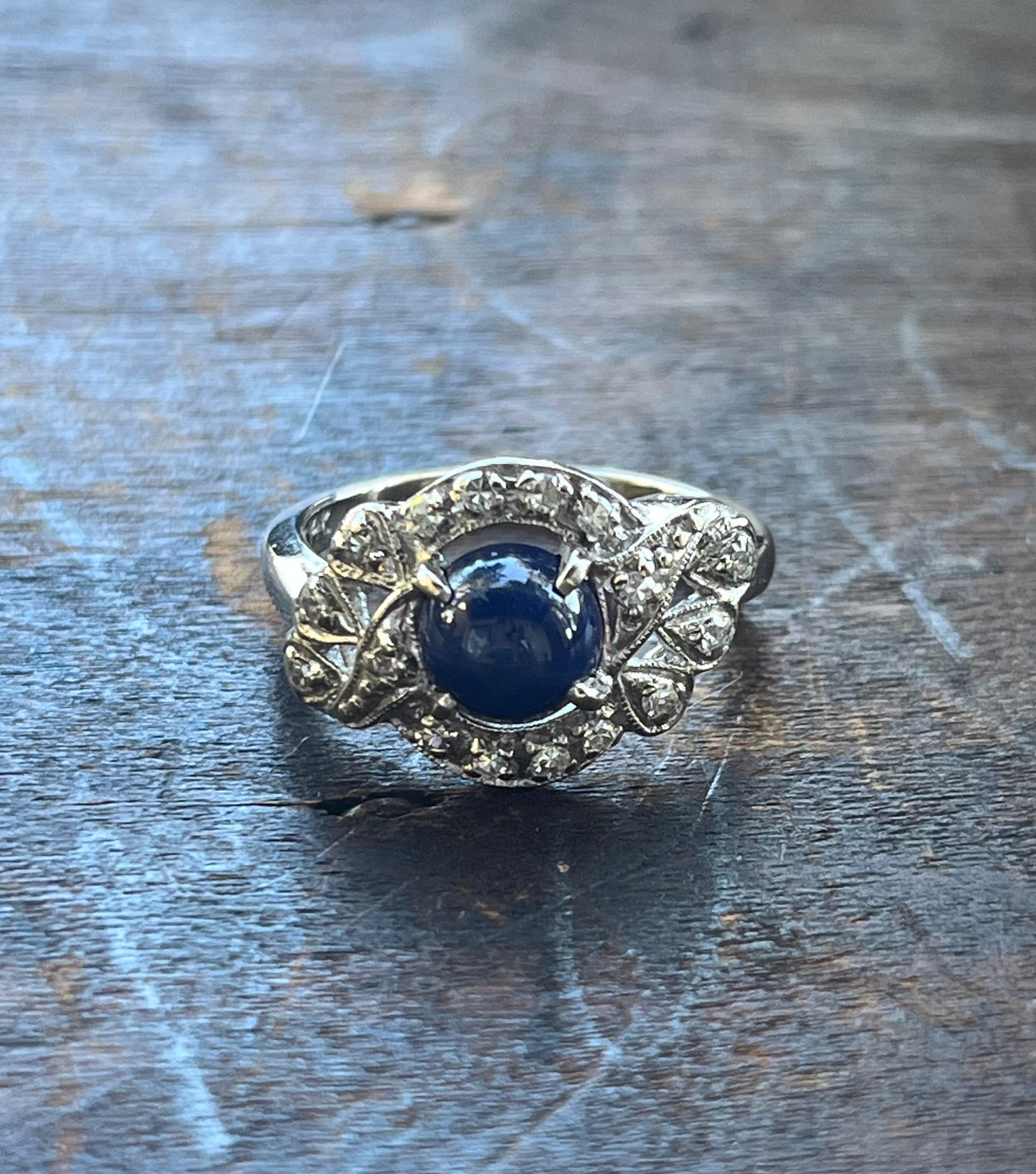 Vintage Star Sapphire Ring