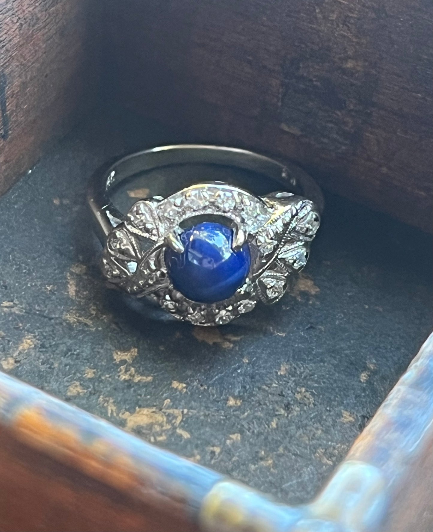 Vintage Star Sapphire Ring