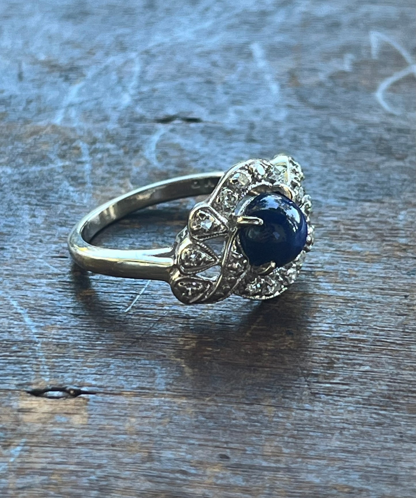 Vintage Star Sapphire Ring
