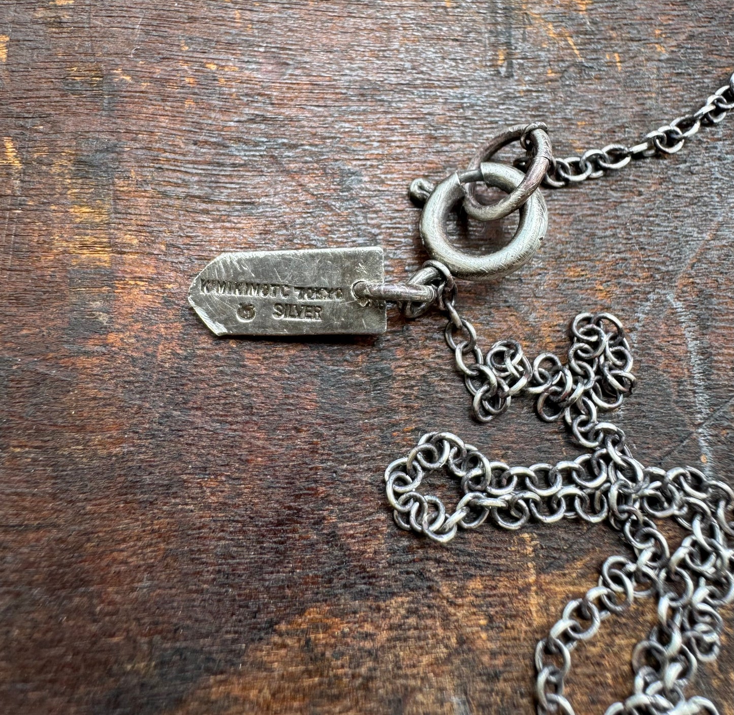 Vintage Mikimoto Pearl Conversion Necklace