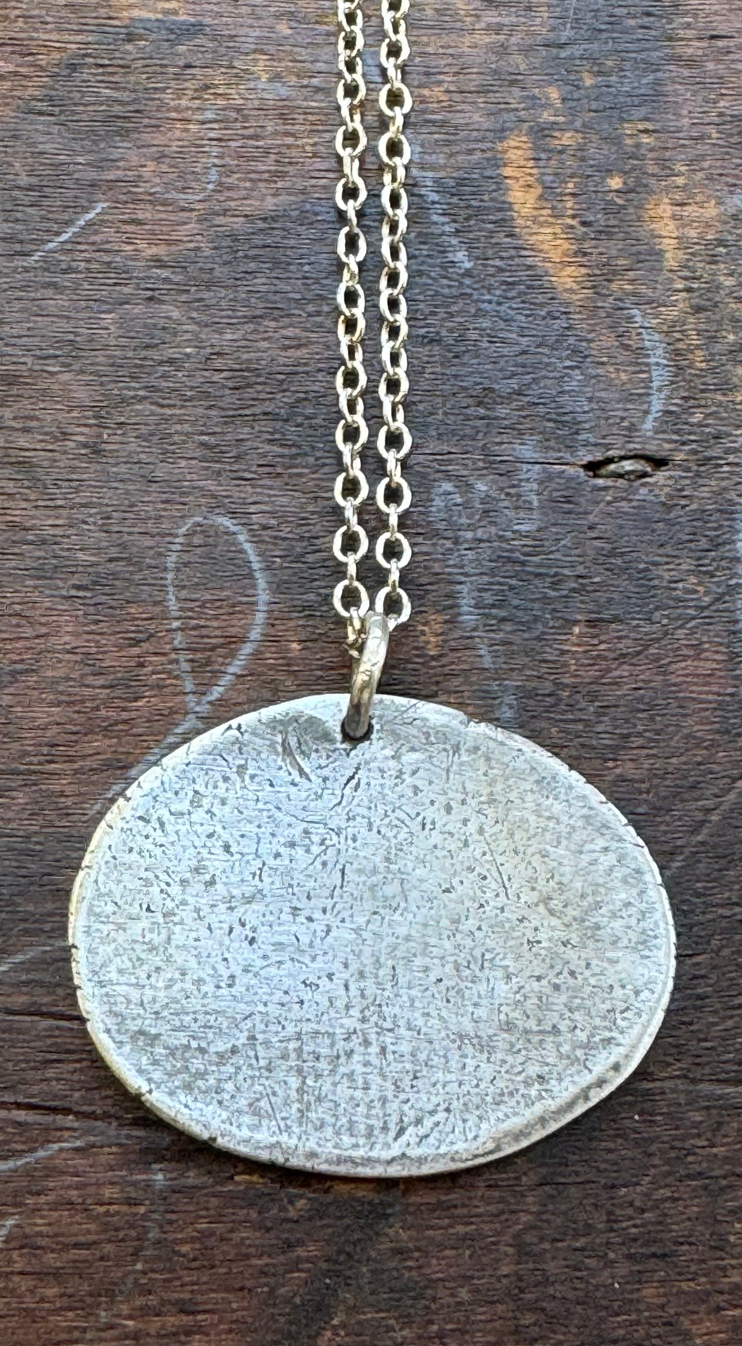 Omnia Vanitas 'All is Vanity' Silver Necklace