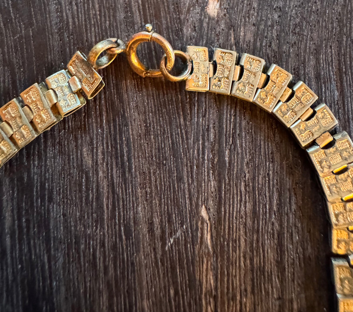 Victorian Necklace - Antique Book Chain