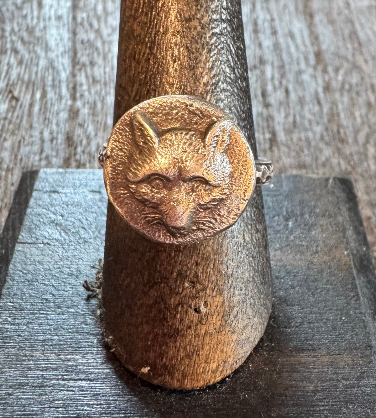 Handmade Ring - Silver Fox Ring