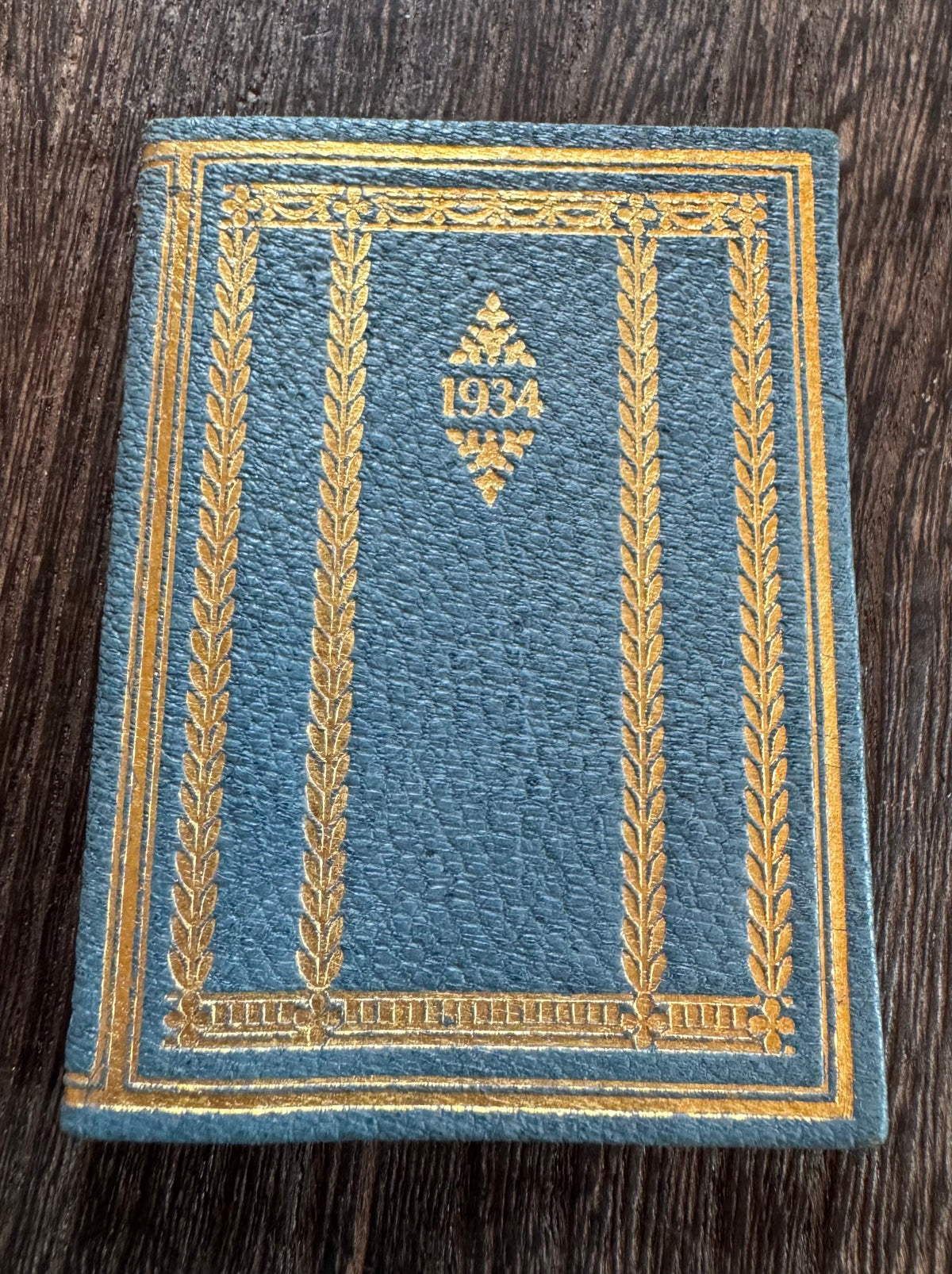Vintage Calendar - 1934 Tiffany & Co. Date Book