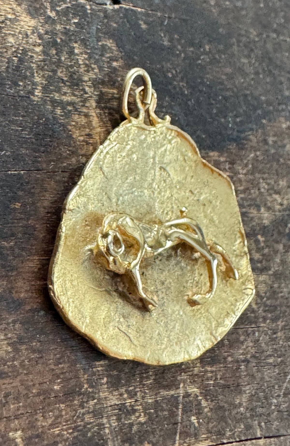 Zodiac Pendant - Vintage Aries Pendant
