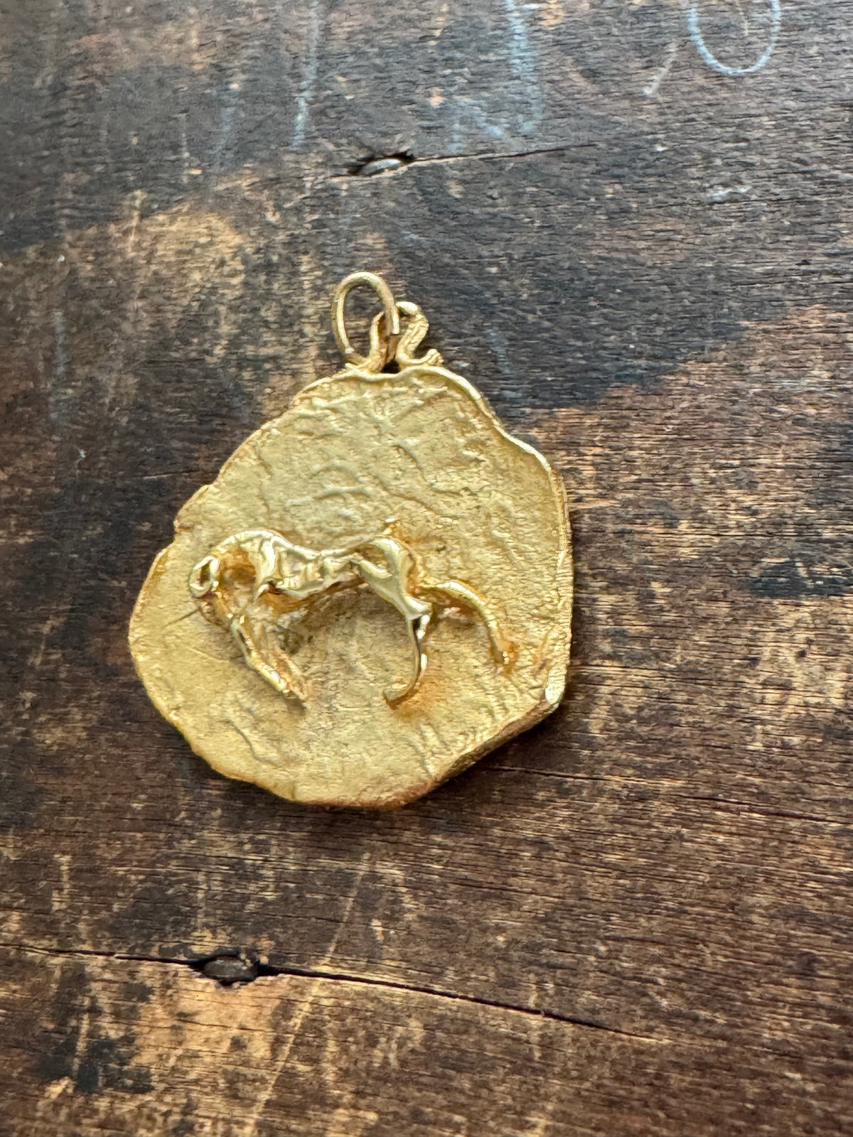 Zodiac Pendant - Vintage Aries Pendant