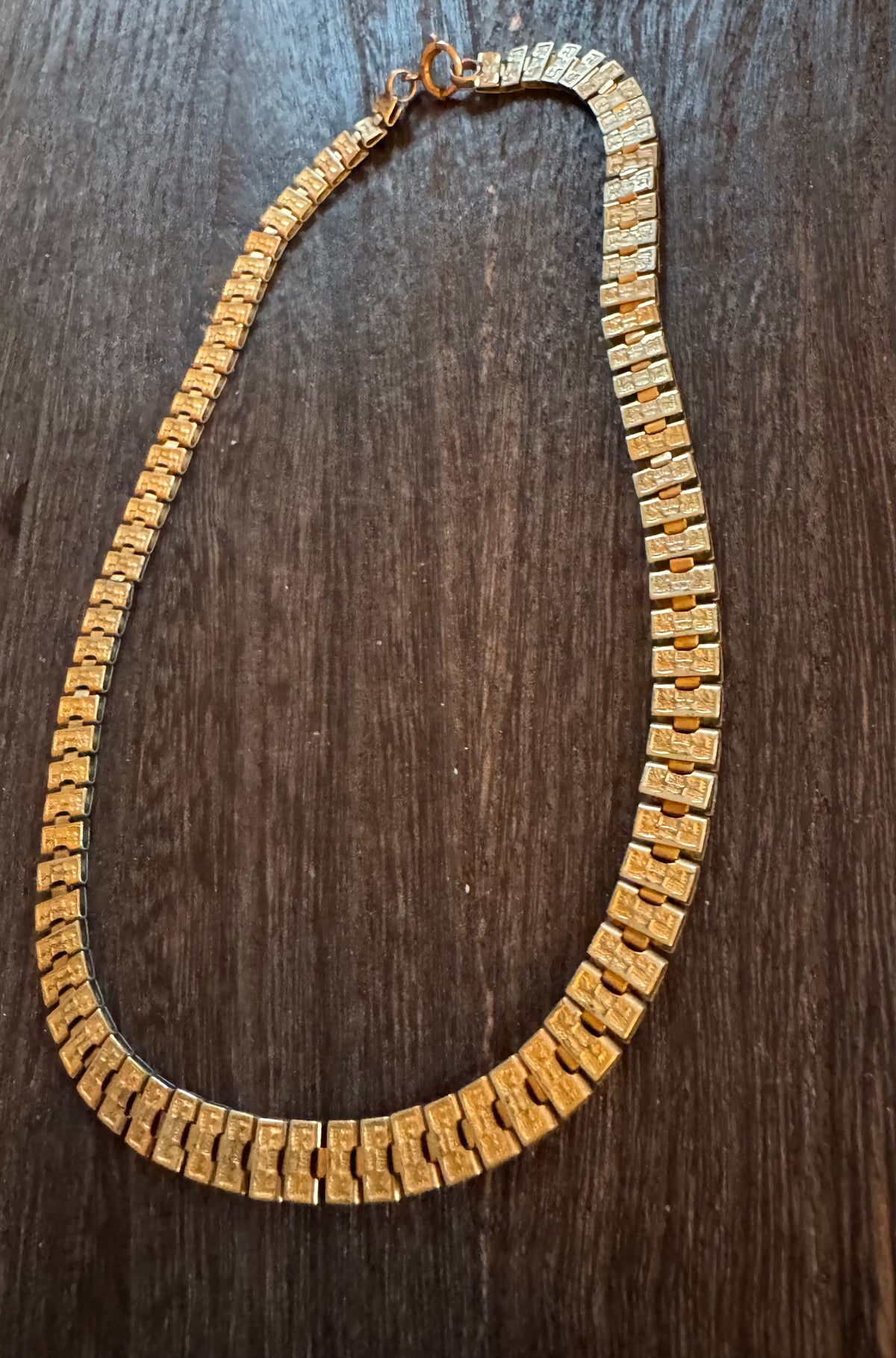 Victorian Necklace - Antique Book Chain