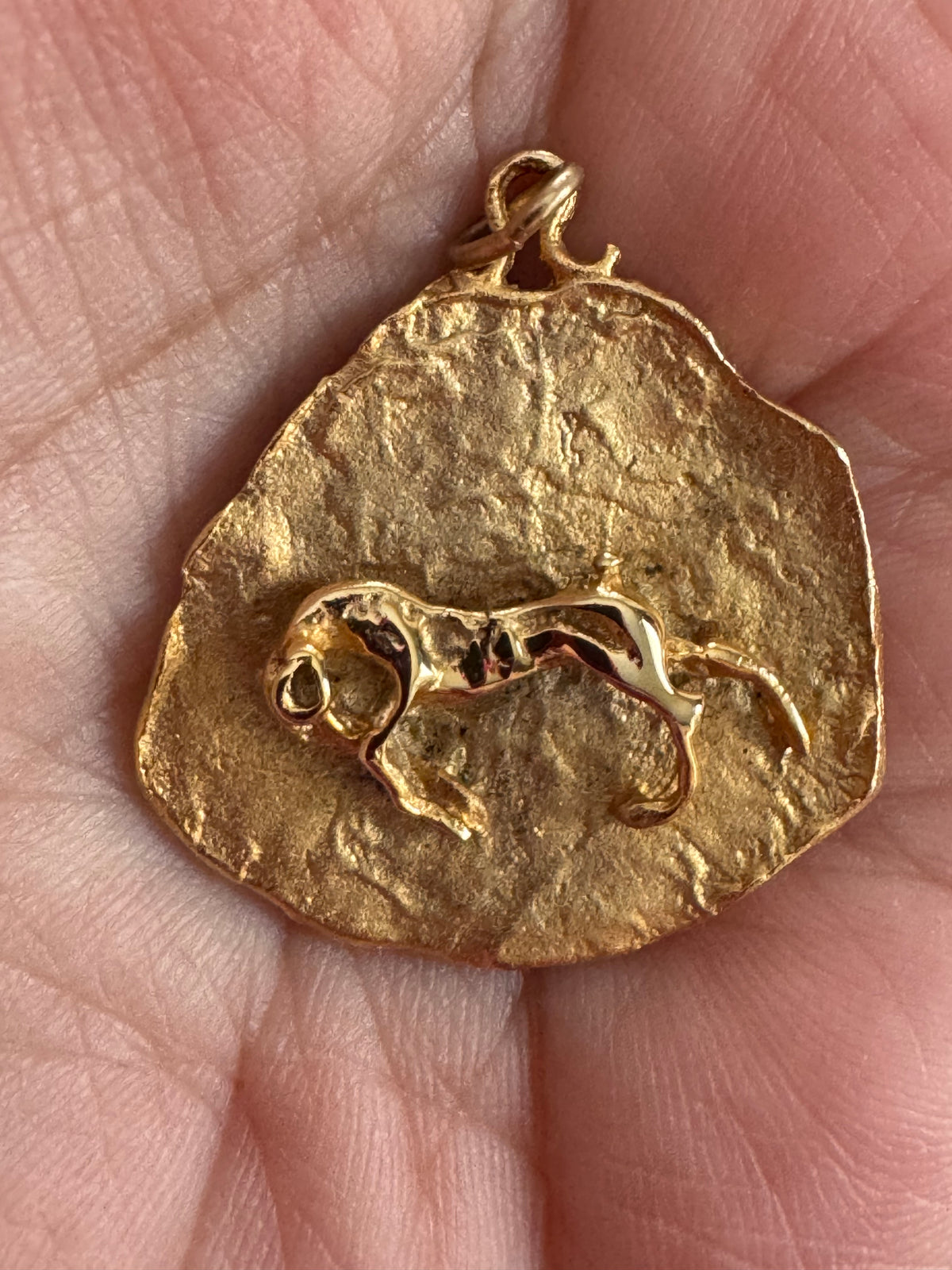 Zodiac Pendant - Vintage Aries Pendant