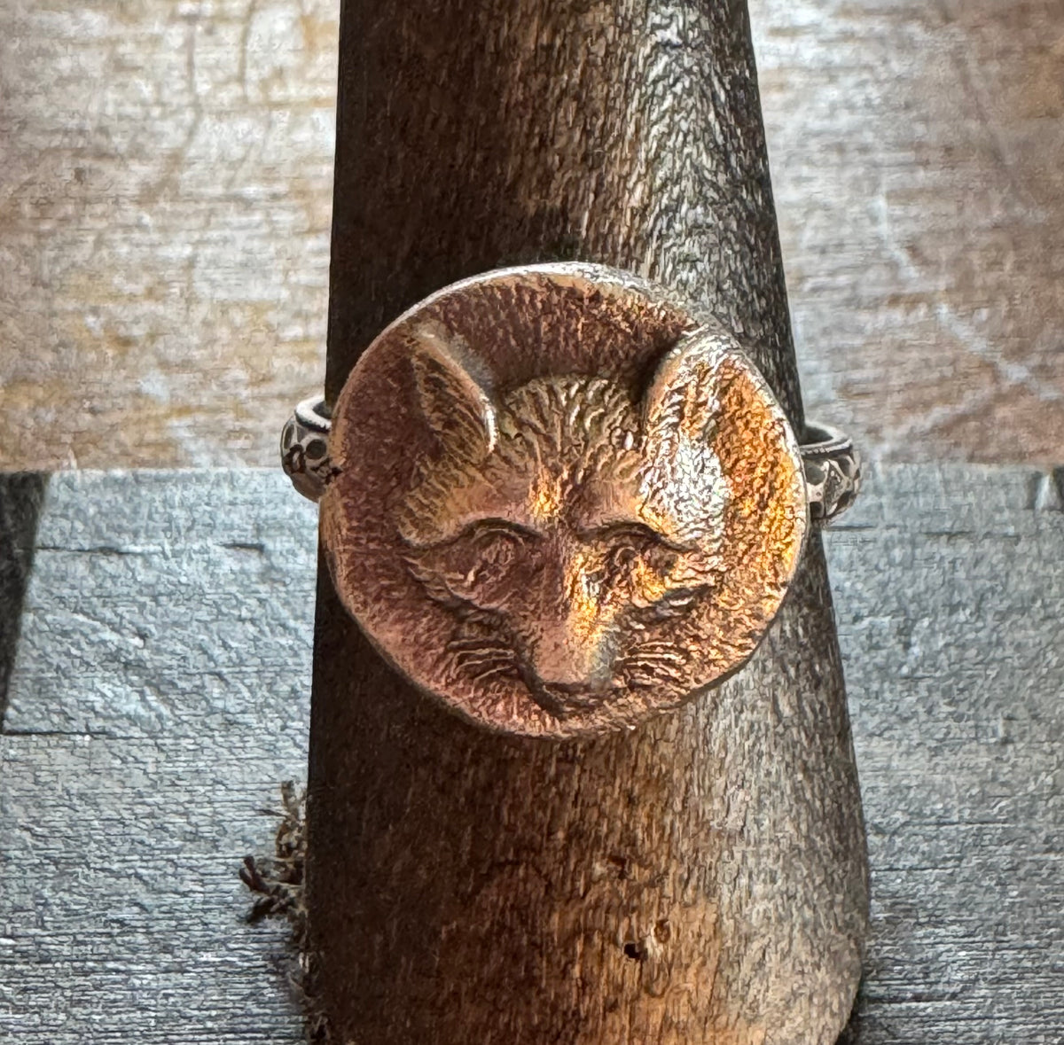 Handmade Ring - Silver Fox Ring