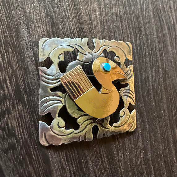Brooch - Old Cuzco Sterling Pin