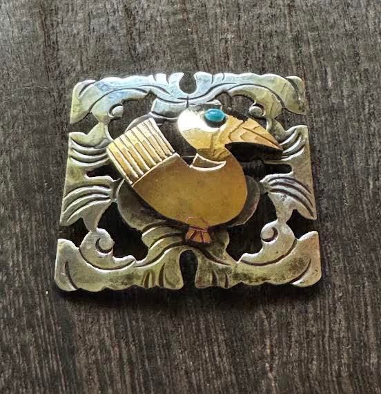 Brooch - Old Cuzco Sterling Pin