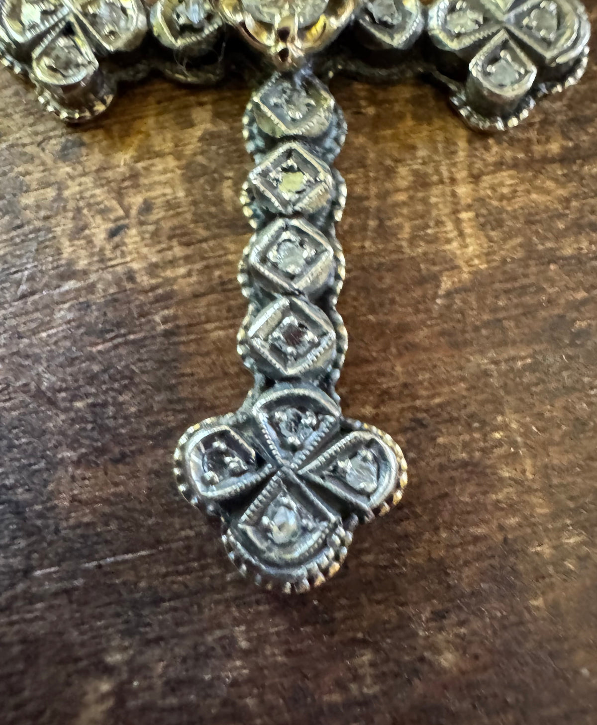 Vintage Necklace - Gothic Cross Necklace
