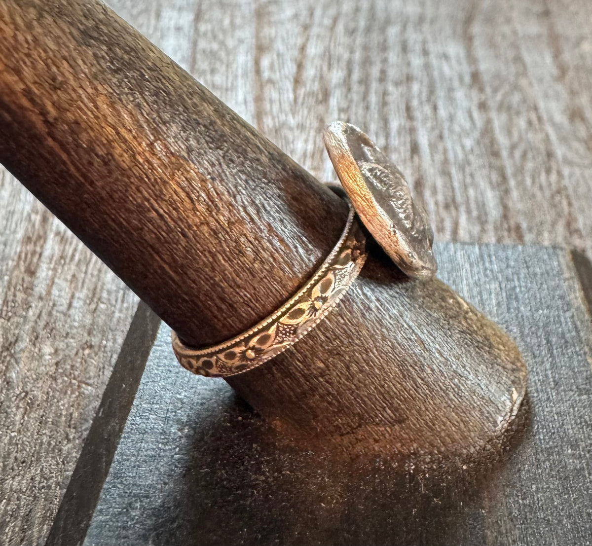 Handmade Ring - Silver Fox Ring