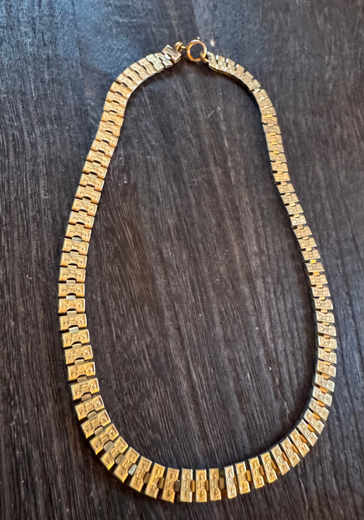 Victorian Necklace - Antique Book Chain