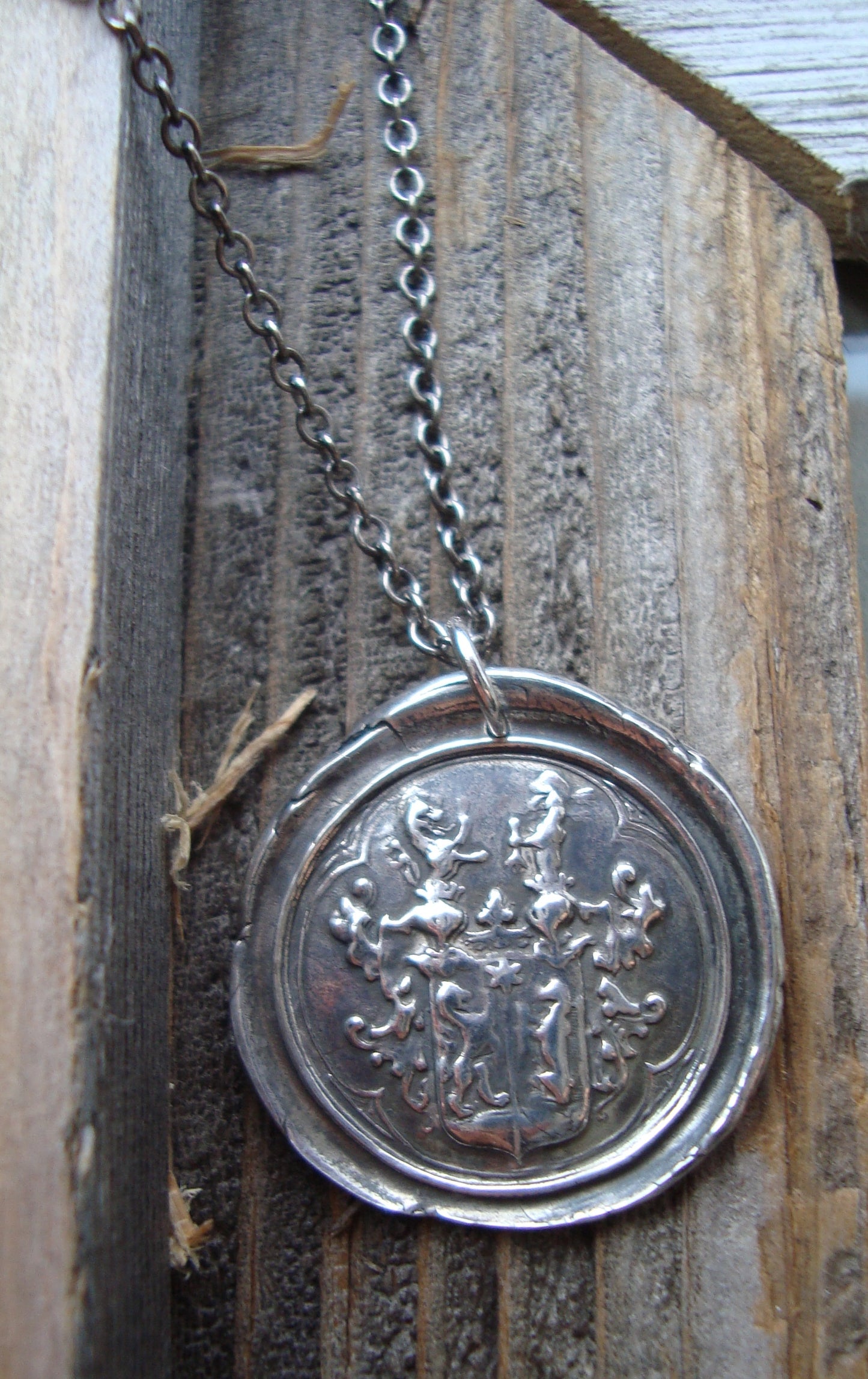 Handmade Family Crest Replica Necklace
