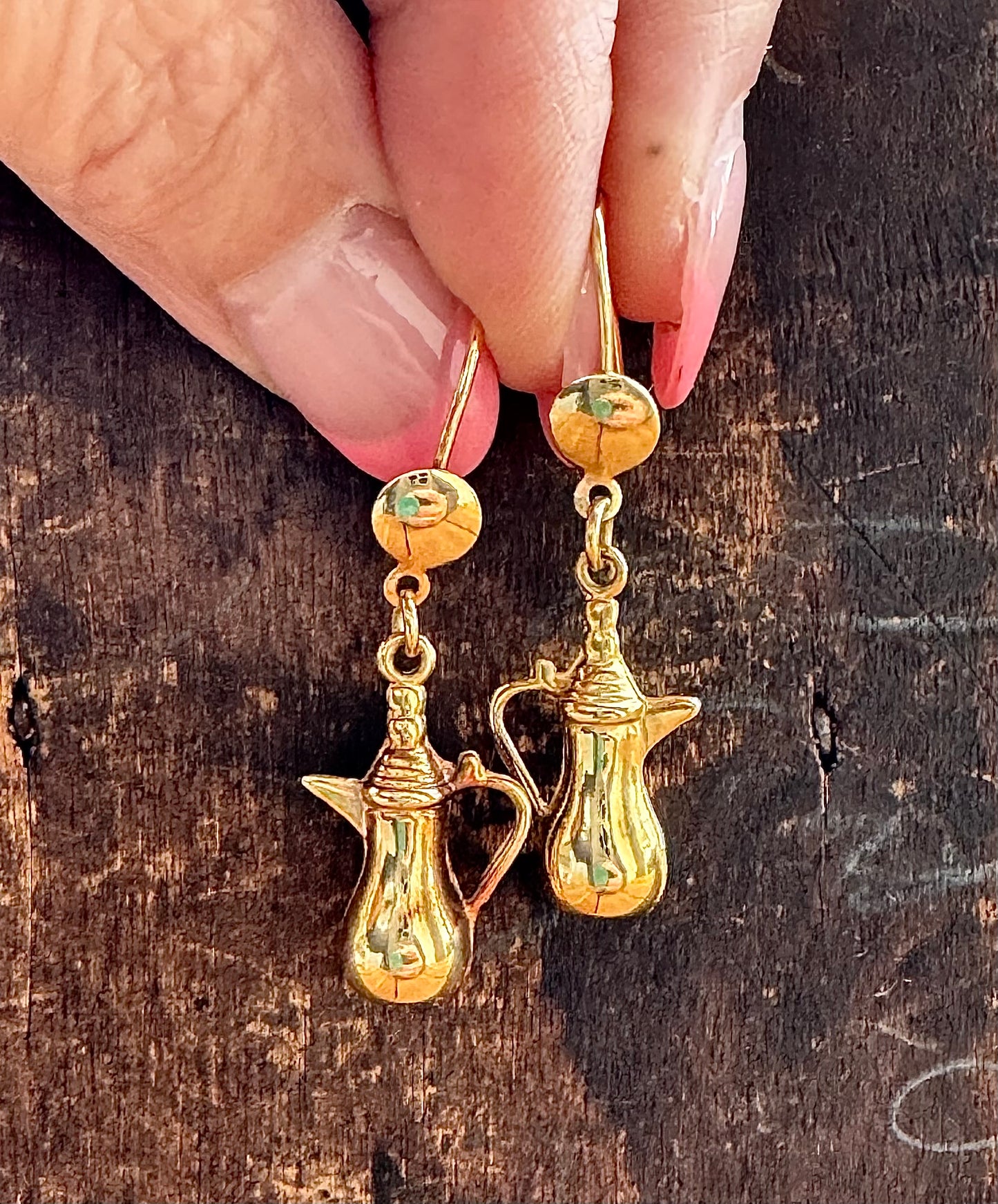 Jordanian Coffee Vessel Earrings