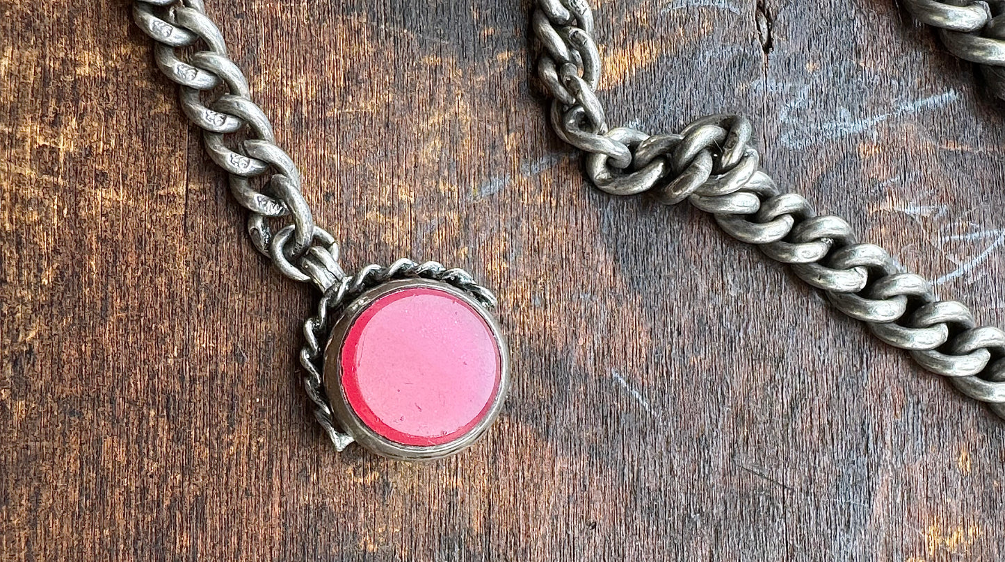 Victorian Sterling Silver Watch Fob