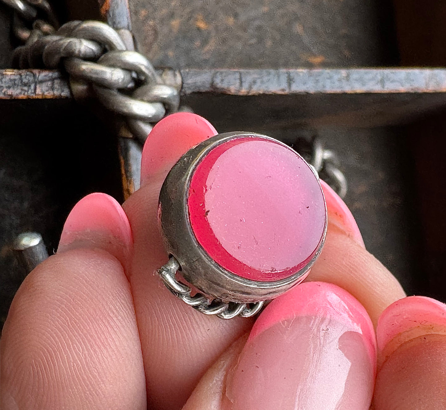 Victorian Sterling Silver Watch Fob