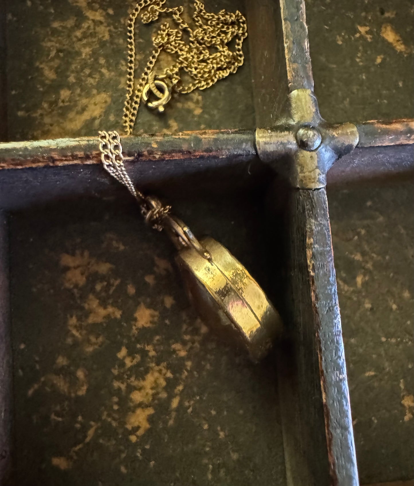 Victorian Necklace-Reversible Fob Necklace