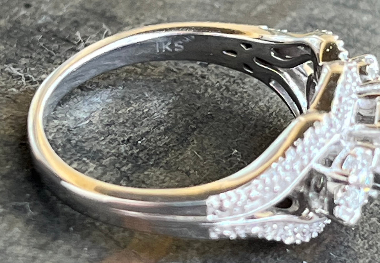 Vintage Ring-3 Stone Diamond Ring