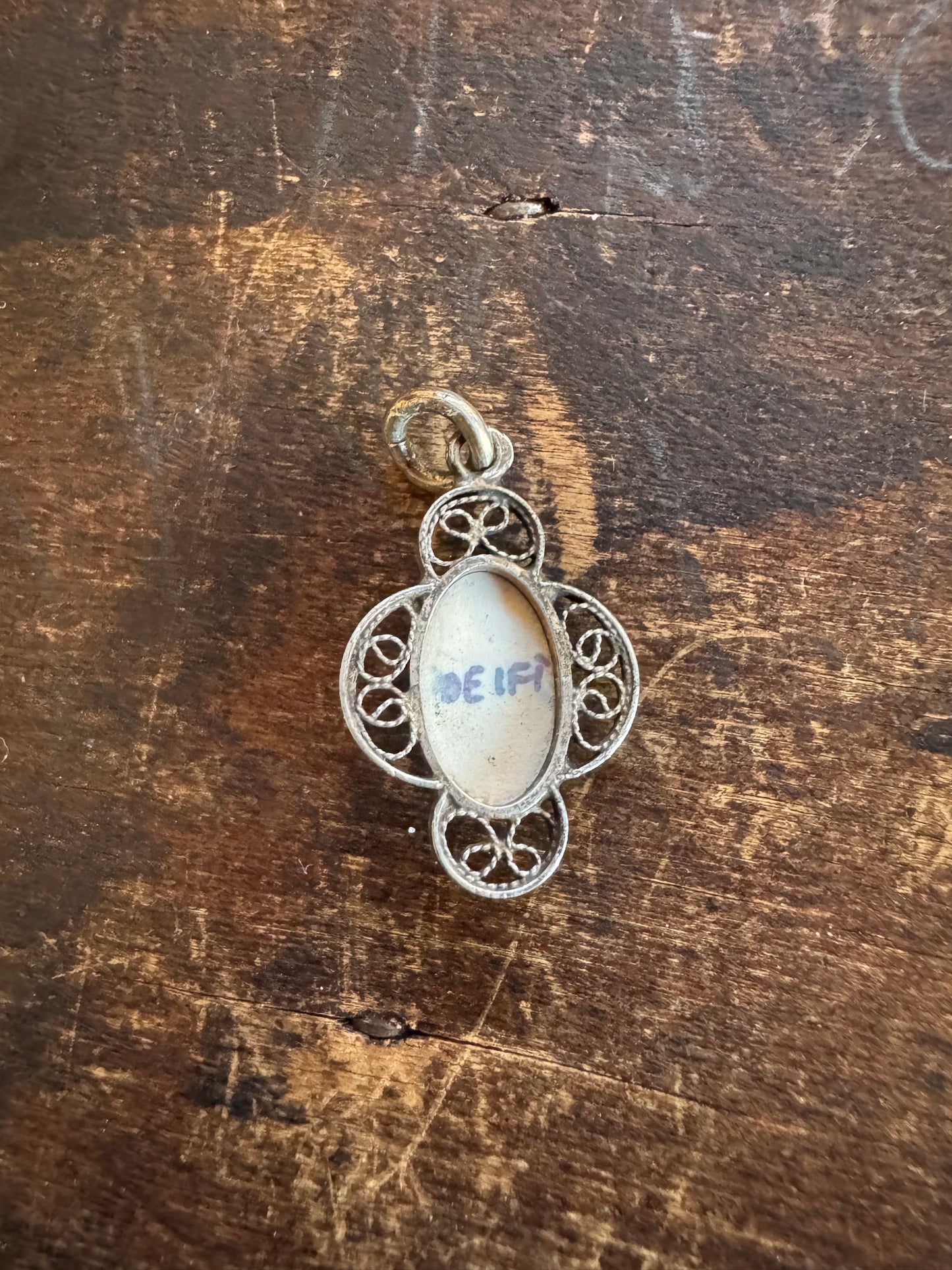 Vintage Pendant-Delft Windmill Pendant