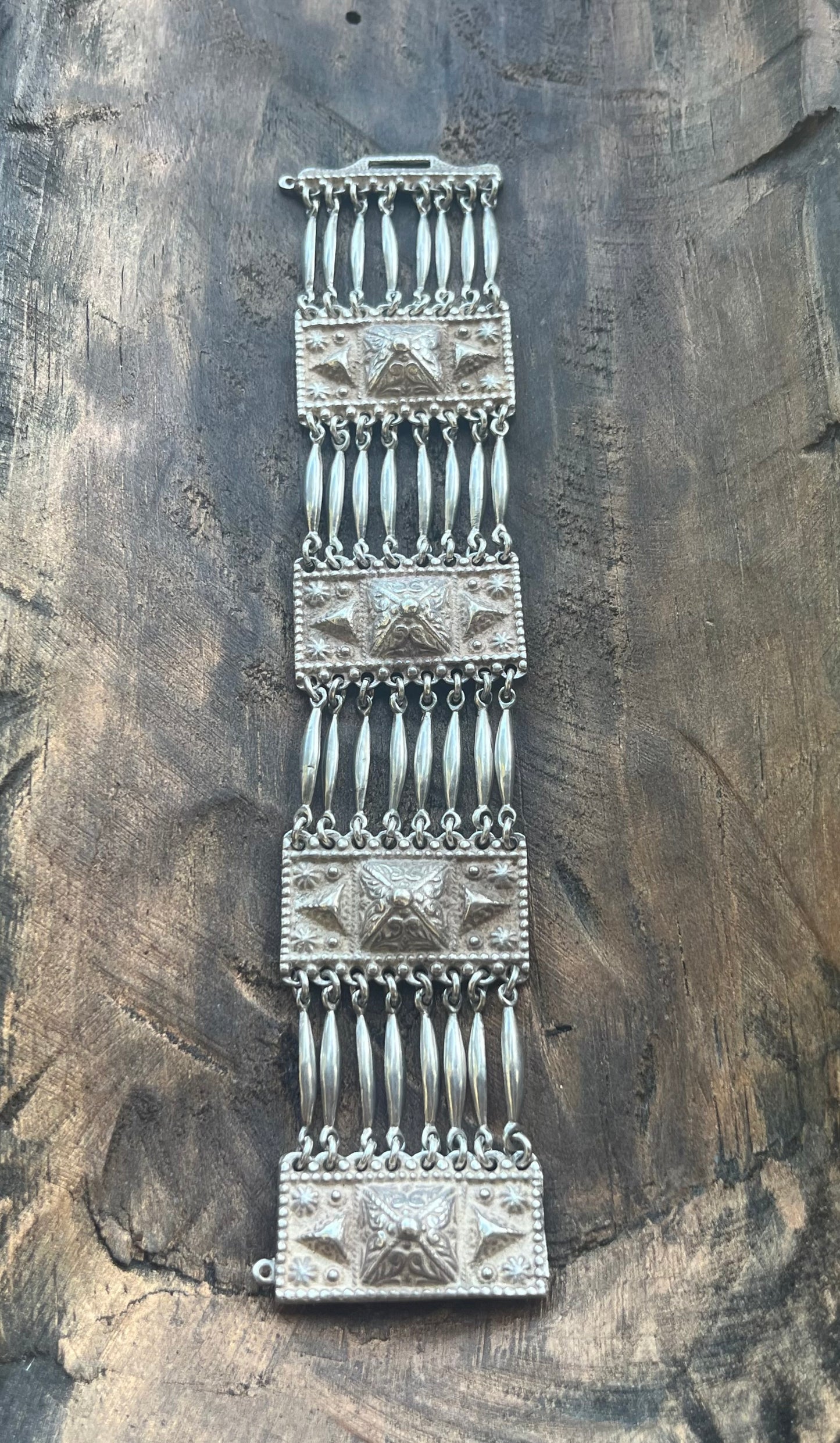 Vintage Bracelet-Silver Plated Bracelet