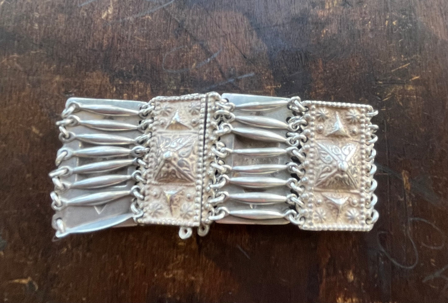 Vintage Bracelet-Silver Plated Bracelet