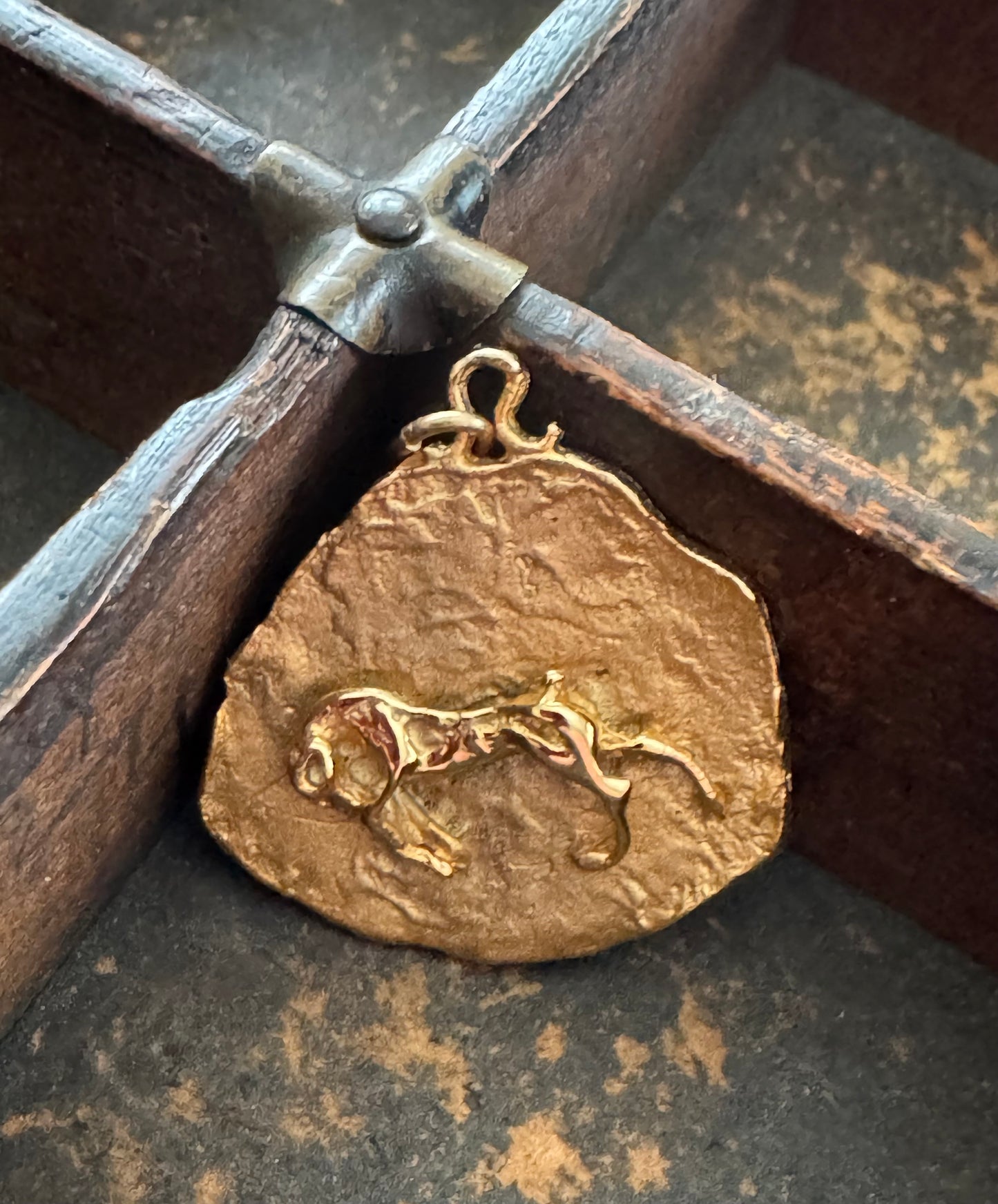 Vintage Necklace - Aries Zodiac Pendant