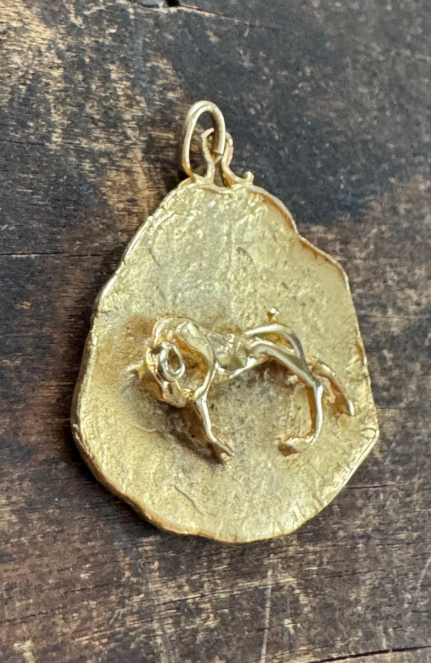 Vintage Necklace - Aries Zodiac Pendant