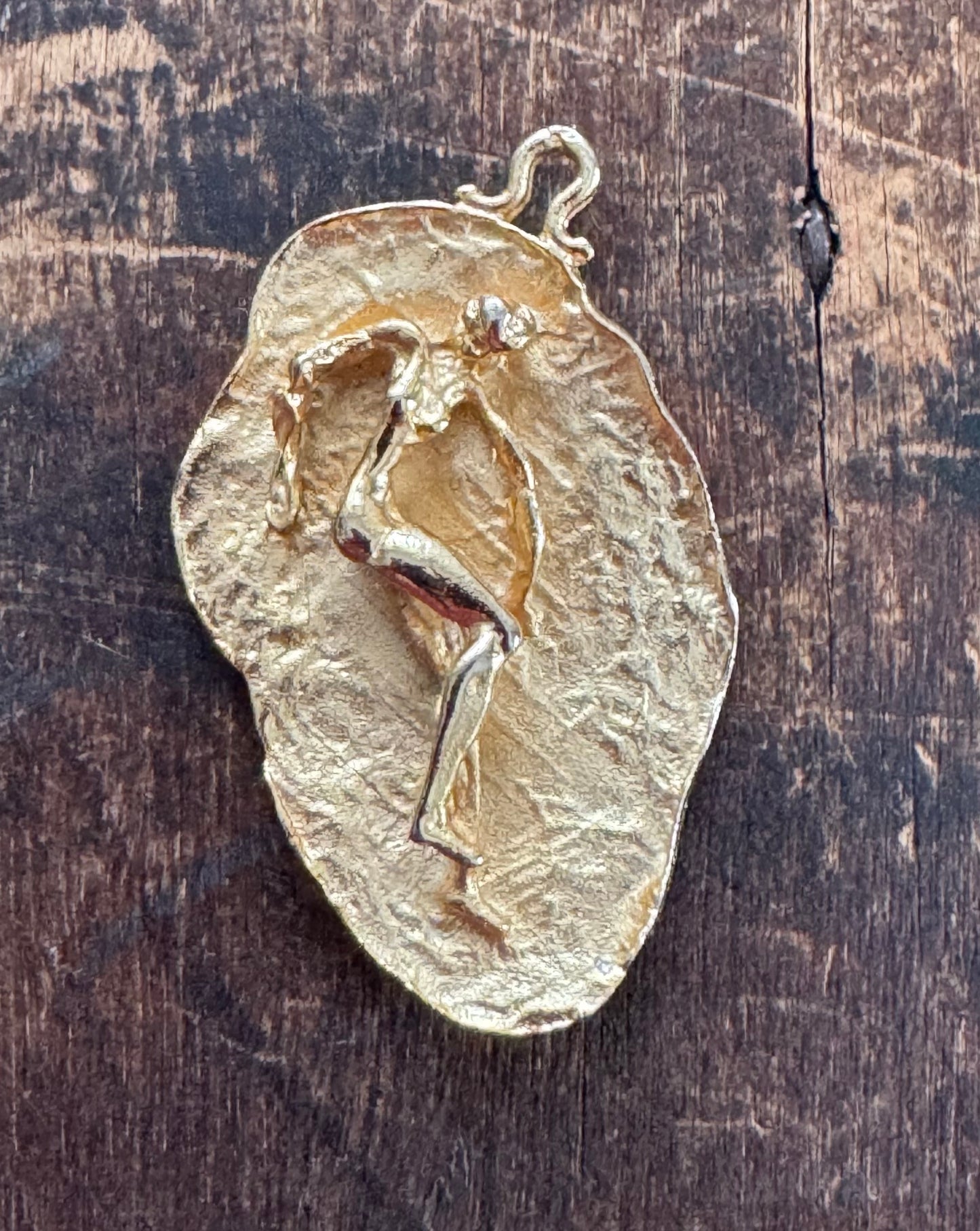 Vintage Necklace-Virgo Zodiac Pendant