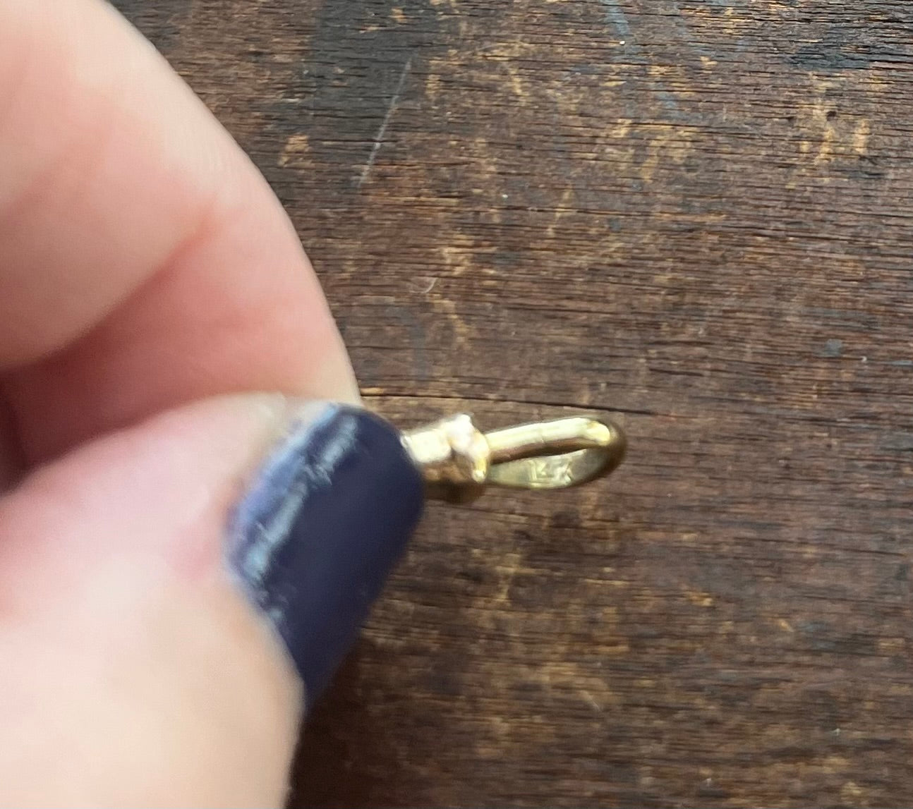 Antique Gold Watch Fob Chain