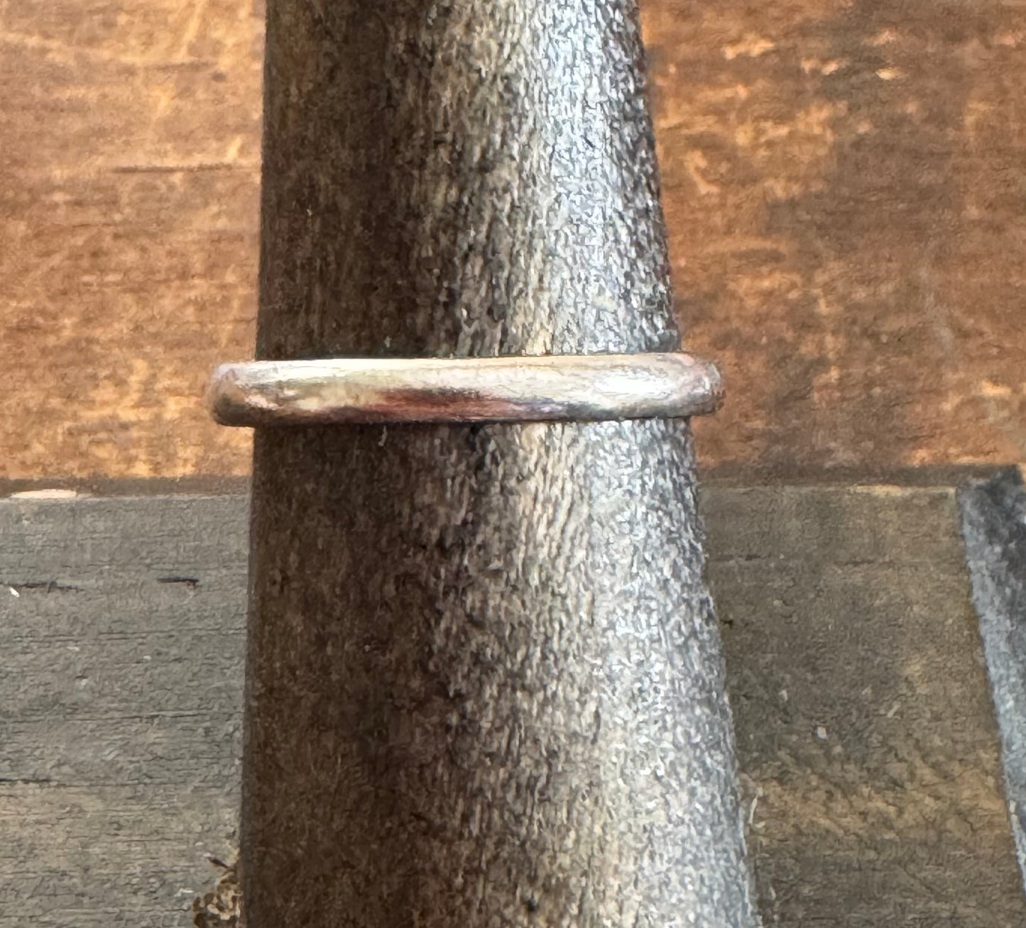 Vintage Ring - Sterling Silver Garnet & Diamond Ring