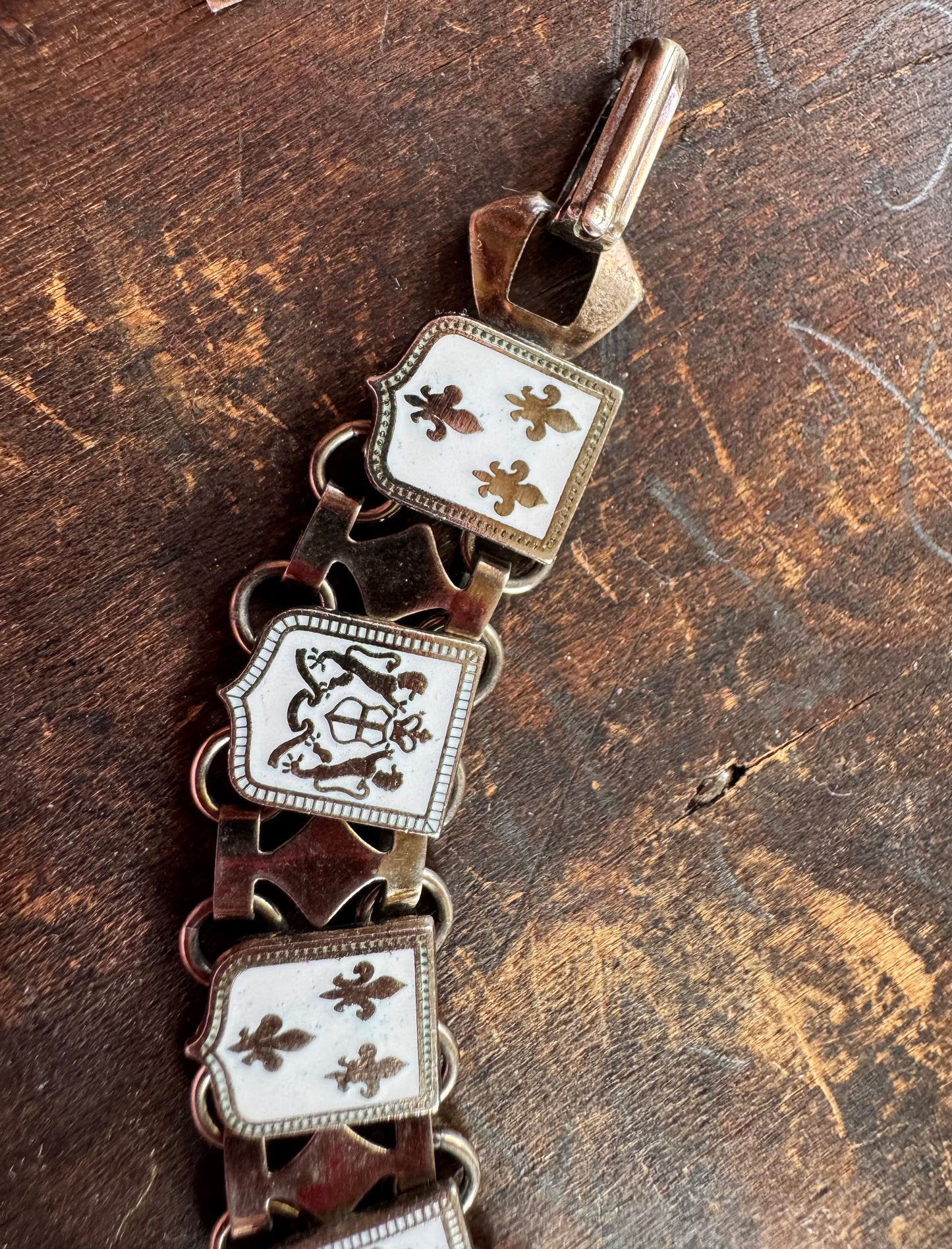 Vintage Bracelet - Fleur de Lis Bracelet