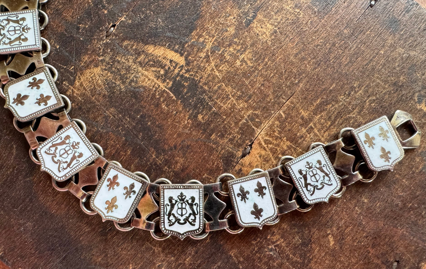 Vintage Bracelet - Fleur de Lis Bracelet