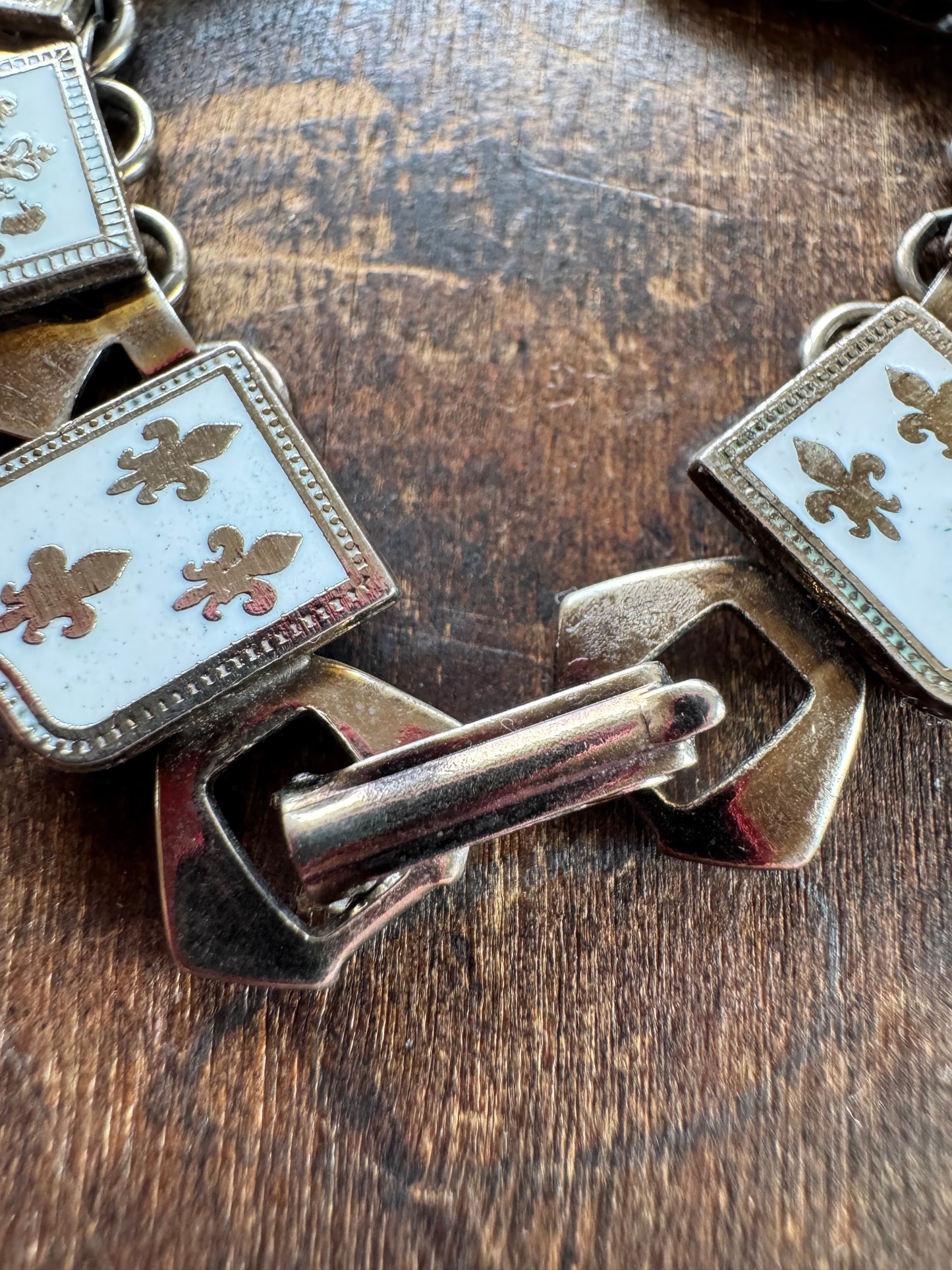Vintage Bracelet - Fleur de Lis Bracelet