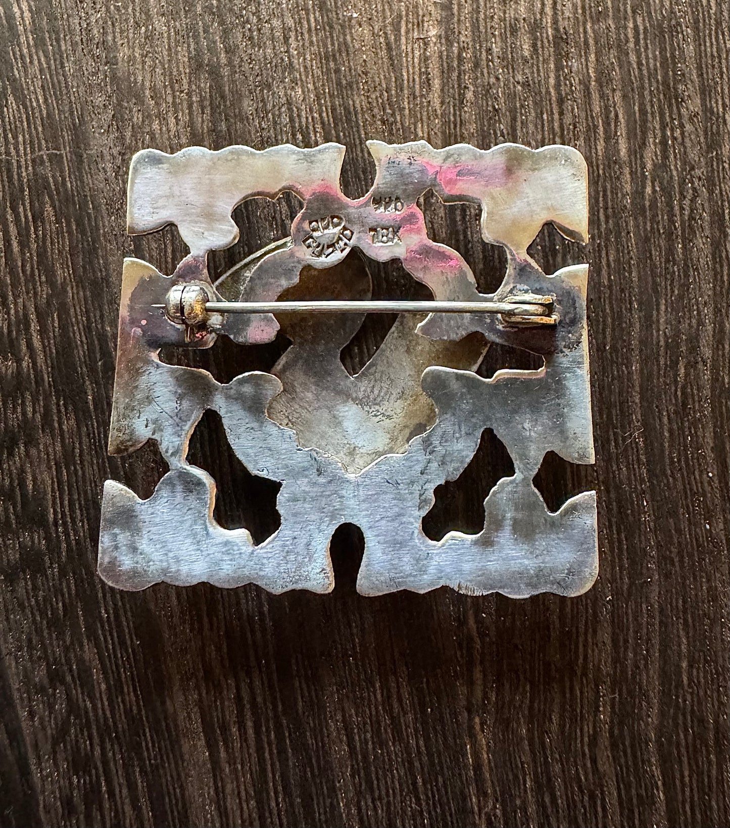 Brooch - Old Cuzco Sterling Pin