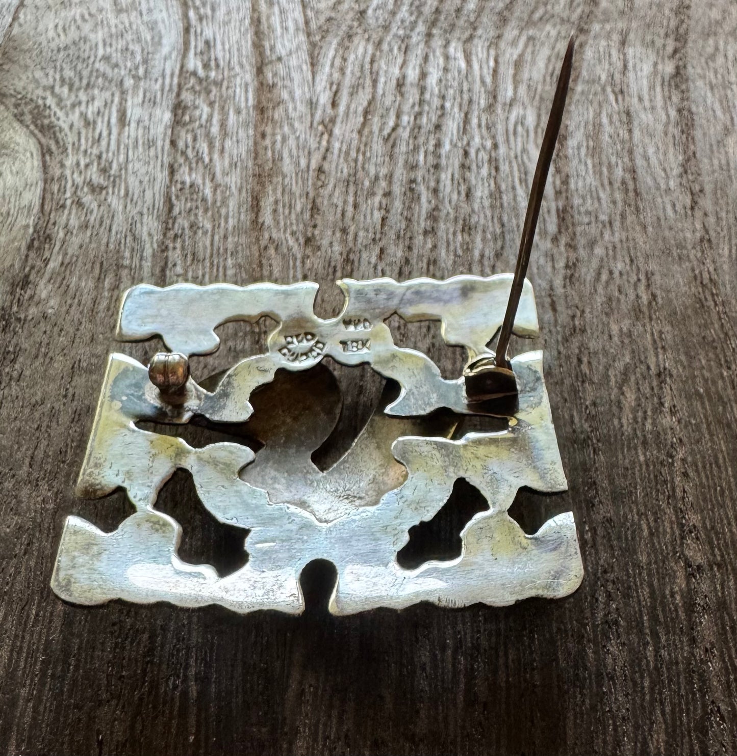 Brooch - Old Cuzco Sterling Pin